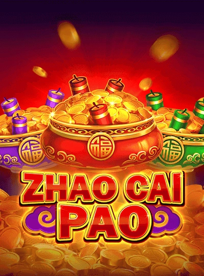 Slot game cover with neon lights and spin action